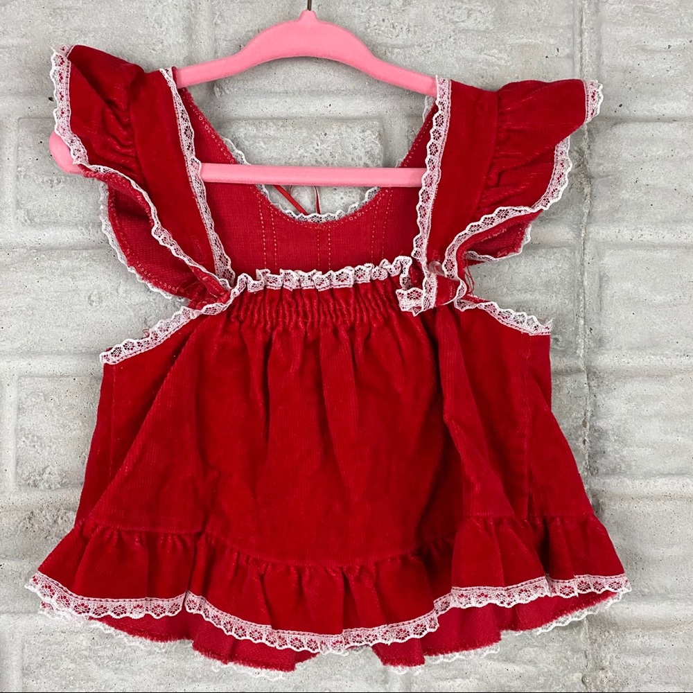 Vintage Evy Of California Baby Dress Size 12 Month - Picture 5 of 10